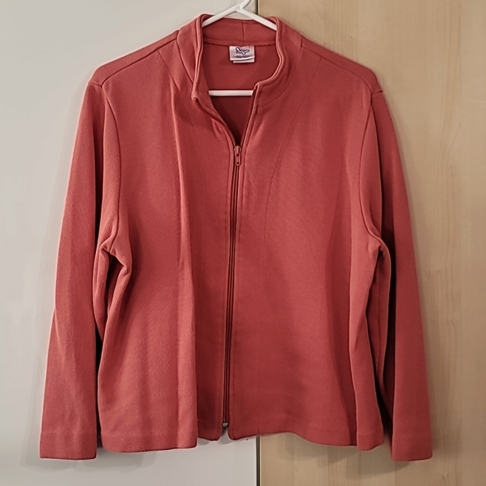Women Weekenders Zip-Up Jacket 536 XL/TG Dark Coral color